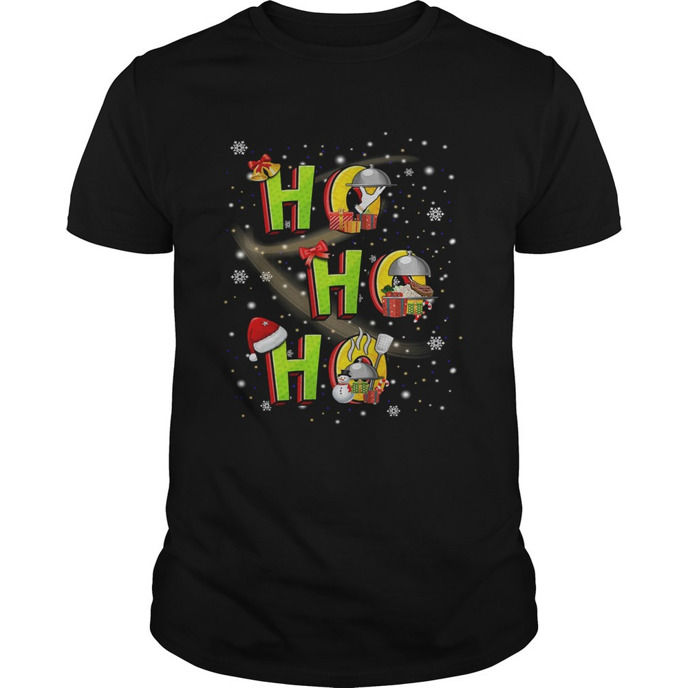 Thanksgiving Ho Ho Ho Christmas Shirt